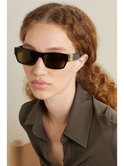 Givenchy Tortoise Acetate 4G Sunglasses 